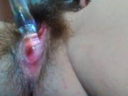 Sexy Onlyfans OLD PINKMOONLUST Gushy Wet Loud Hairy Pussy Glass Dildo Fucked Hard to MULTIPLE Orgasm 12/16