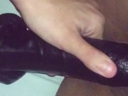 Stud takes HUGE strap first time pt.1 12/16