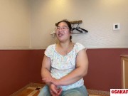 田舎臭の83キロデブ眼鏡に中出し　ぽっちゃりブチャイクの私が出演していいんですか？　35歳　パイズリ肥満ゲテモノ豚ブサイク個人撮影素人熟女 インタビュー　脱衣　ver なぎさ 1 OSAKAPORN 9/16