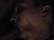 I give My Cock Worshiping Cyberpunk CyrberSlut Female Orgasm as I fuck her face.  6/16