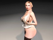 Slim Blonde Ass Grows into a PAWG - Huge Booty Butt Expansion 6/16