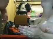 Daddy rewards kitten with piss in her mouth & her licking his feet (3 sessions) 5/16