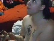 Daddy rewards kitten with piss in her mouth & her licking his feet (3 sessions) 9/16