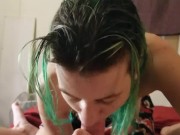 Sexy Wife Sucks Me After Work Ask to Film 15/16