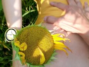 City girl, village fuck. Sunflower field fuck. 15/16