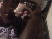 HUSBAND TELLS NYMPHO WIFE ABOUT HIS CUM TRIGGERING NONSTOP ROLLING ORGASMS 4/16