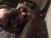 HUSBAND TELLS NYMPHO WIFE ABOUT HIS CUM TRIGGERING NONSTOP ROLLING ORGASMS 8/16