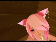 Loosing Nora Virginity, Amateur long distance sex, VRChat lovense. 11/16