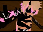 Loosing Nora Virginity, Amateur long distance sex, VRChat lovense. 6/16