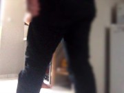 my step-cousin gets horny in the kitchen and i fuck her hard 1/16