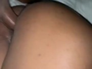 Wet Ass Pussy getting hit from the side by thick black dick 4/16