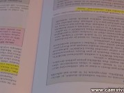 Studying and getting horny 1/16