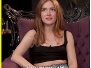 DORCEL INTERVIEW - Jia Lissa sing her song and playing the ukulele 4/16