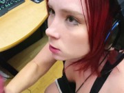 Lover Doggy Fuck and Facefuck Sexy Girl while She Plays Game on PC 14/16