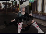 3D HENTAI Vocaloid IA Outdoor Fuck and Cum 1/16