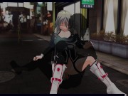 3D HENTAI Vocaloid IA Outdoor Fuck and Cum 2/16