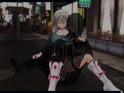 3D HENTAI Vocaloid IA Outdoor Fuck and Cum 3/16