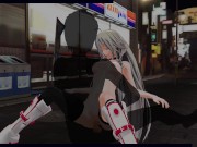 3D HENTAI Vocaloid IA Outdoor Fuck and Cum 7/16