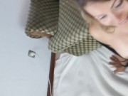 Sloppy gagging crying Bj Barefoot shortcut 2/16