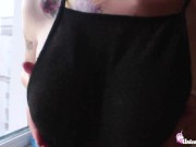 Sexy Girl Deepthroat in Public Place and Had Sex after First Date 2/16