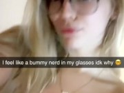 Naked on my Snapchat getting ready for you to come over 11/16