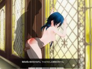 3D HENTAI Fucked a schoolgirl in her father's yard 13/16