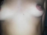 Riding and grinding my gf till I cum hard 2/16