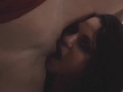 Threesome Layla Vargo sucking my cock and eating Artemisia Love pussy 1/16