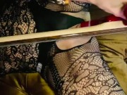 Diablo fucks bass guitar, ultimate rock girl and cums hard  9/16