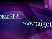 British Babe Paige Turnah is on her lunch break and teasing you with her banana blowjob and pussy st 1/16