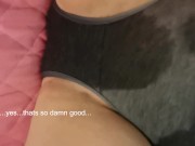 Saras Adventures 6.2 - Masturbating in Bed while desperate to pee gets the bed wet 11/16