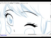 Speed Paint - Frisk y Chara Bikini 2/16