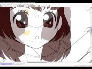 Speed Paint - Frisk y Chara Bikini 3/16