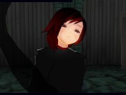 3D HENTAI Ruby Rose fucks in the basement and does ahegao 15/16