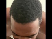 Lightskin Gets Pussy Pounded by toys & BBC (Anal Dildo) HUGE CUMSHOT!!! 3/16