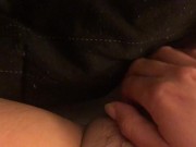 PLAYING WITH MY HARD NIPPLES AND CLIT.. WATCH MY CLIT CONTRACTIONS!  15/16
