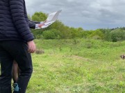 real estate business woman used for sex outdoor public wild and messy 2/16