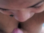 My pregnant ebony wife wanted to suprise me in the morning and rode me hard 5/16