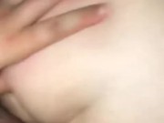 ANALBESAMUNG - Mein enges Teenyarschloch ist zu eng für ihn ANAL Creampie - DildoLove19 3/16