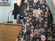 LIBRARY UPSKIRT SATIN PANTY LACE PANTY TEASE CLOSE UP MASTURBATION 5/16