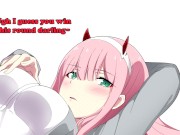 Zero Two sits on your face (Zero Two JOI) (Breathplay, Light Femdom, Facesitting, Two Endings) 9/16
