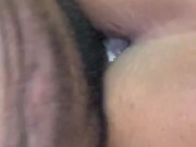 Stirring Babies mac Mac & Cheese  with this 8 inch DickStick  7/16