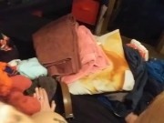 Pierced Kitty dick shamed this fucker while she sucked his tiny little cock off 13/16