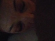 Pierced Kitty dick shamed this fucker while she sucked his tiny little cock off 4/16