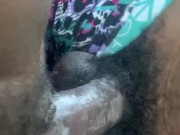 Wet fat pussy gripping and creaming on my dick  12/16