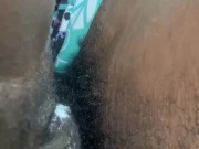 Wet fat pussy gripping and creaming on my dick  13/16
