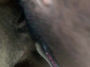 Wet fat pussy gripping and creaming on my dick  3/16