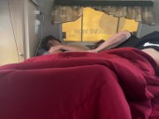 mature man wakes up with a blowjob, then gets Fucked! 2/16