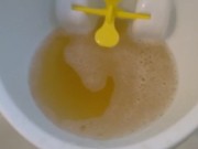 Urine Fetish Princess Potty Training Boy Urinal Toy Aim Play!: Girl Stands to Pee Foamy Yellow Piss 5/16
