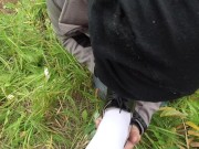 Schoolgirl in white knee socks, slave licks shoes femdome 8/16